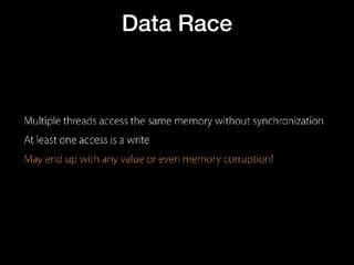 Data Race
 