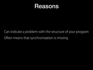 Reasons
 