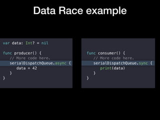 Data Race example
 