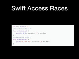 Swift Access Races
 