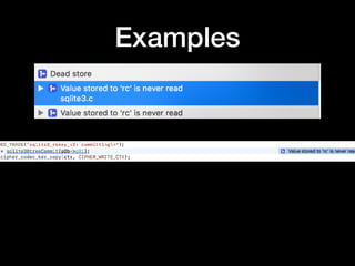 Examples
 