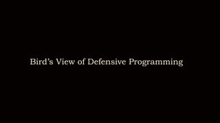 Advanced Defensive Coding Techniques (with Introduction to Design by ...