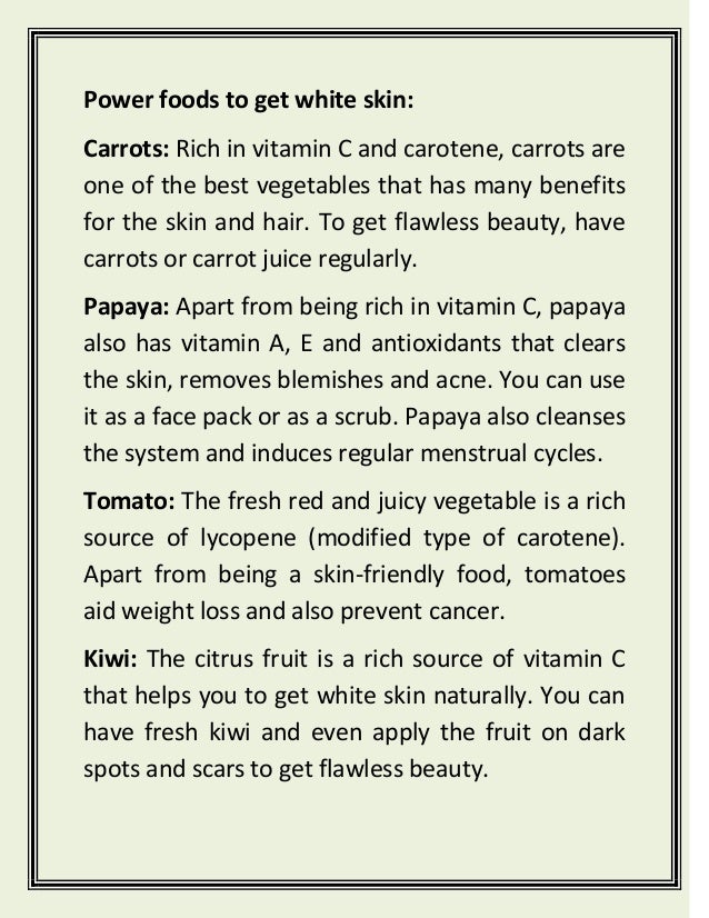 How To Get White Complexion Naturally How To Get White Complexion Naturally