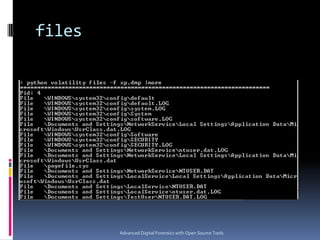 Open Source Forensics | PPTX