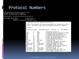 Open Source Forensics | PPTX