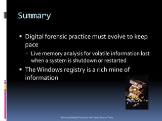 Open Source Forensics | PPTX