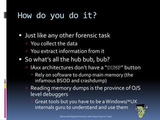 Open Source Forensics | PPTX