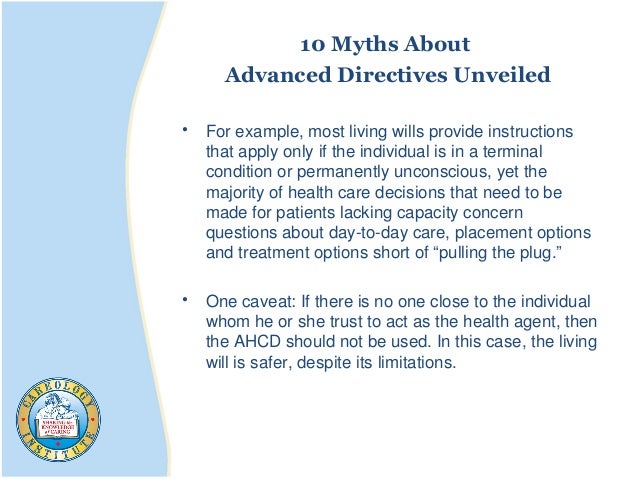 pennsylvania advance directives essay Pennsylvania medical directive declaration i, _____, being of sound mind, willfully and voluntarily make this declaration to be followed if i become incompetent. pennsylvania advance directives essay Pennsylvania medical directive declaration i, _____, being of sound mind, willfully and voluntarily make this declaration to be followed if i become incompetent.