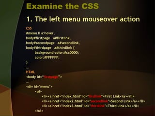 Advanced dreamweaver