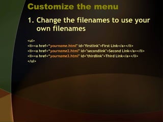 Advanced dreamweaver