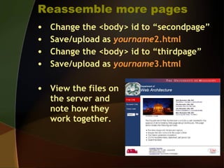 Advanced dreamweaver