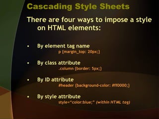 Advanced dreamweaver