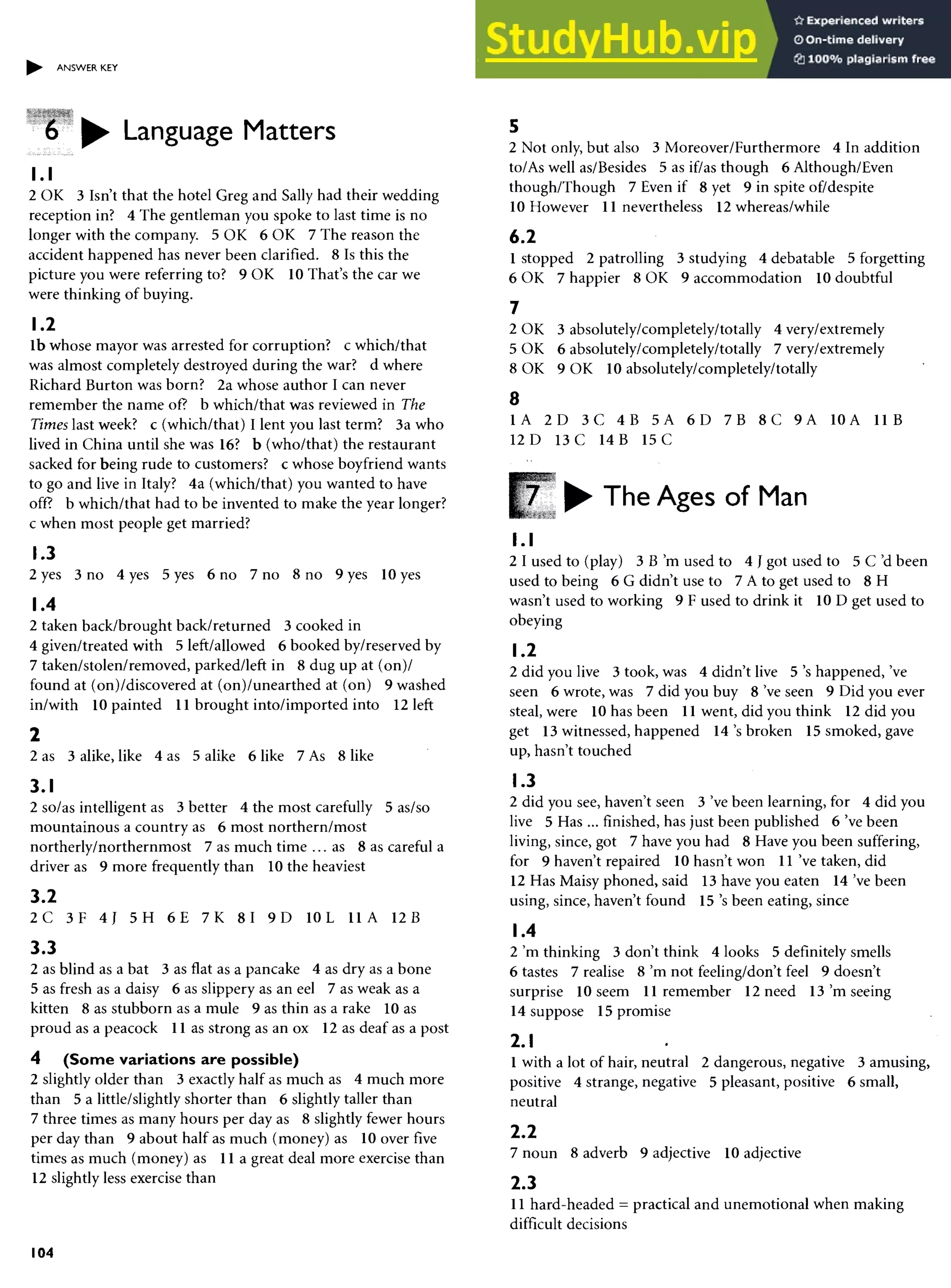 Advanced English C.A.E. Grammar Practice.Pdf