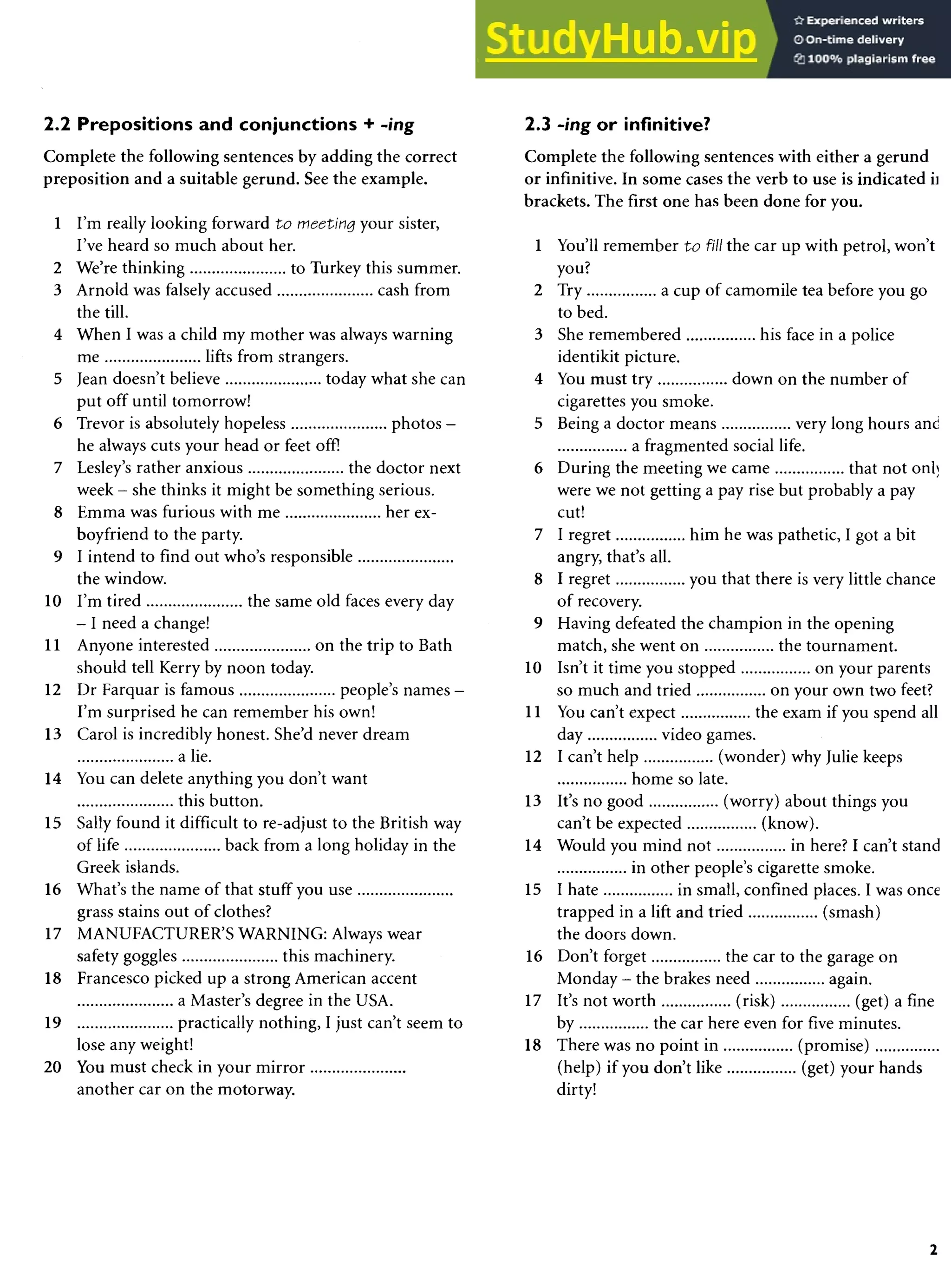 Advanced English C.A.E. Grammar Practice.Pdf