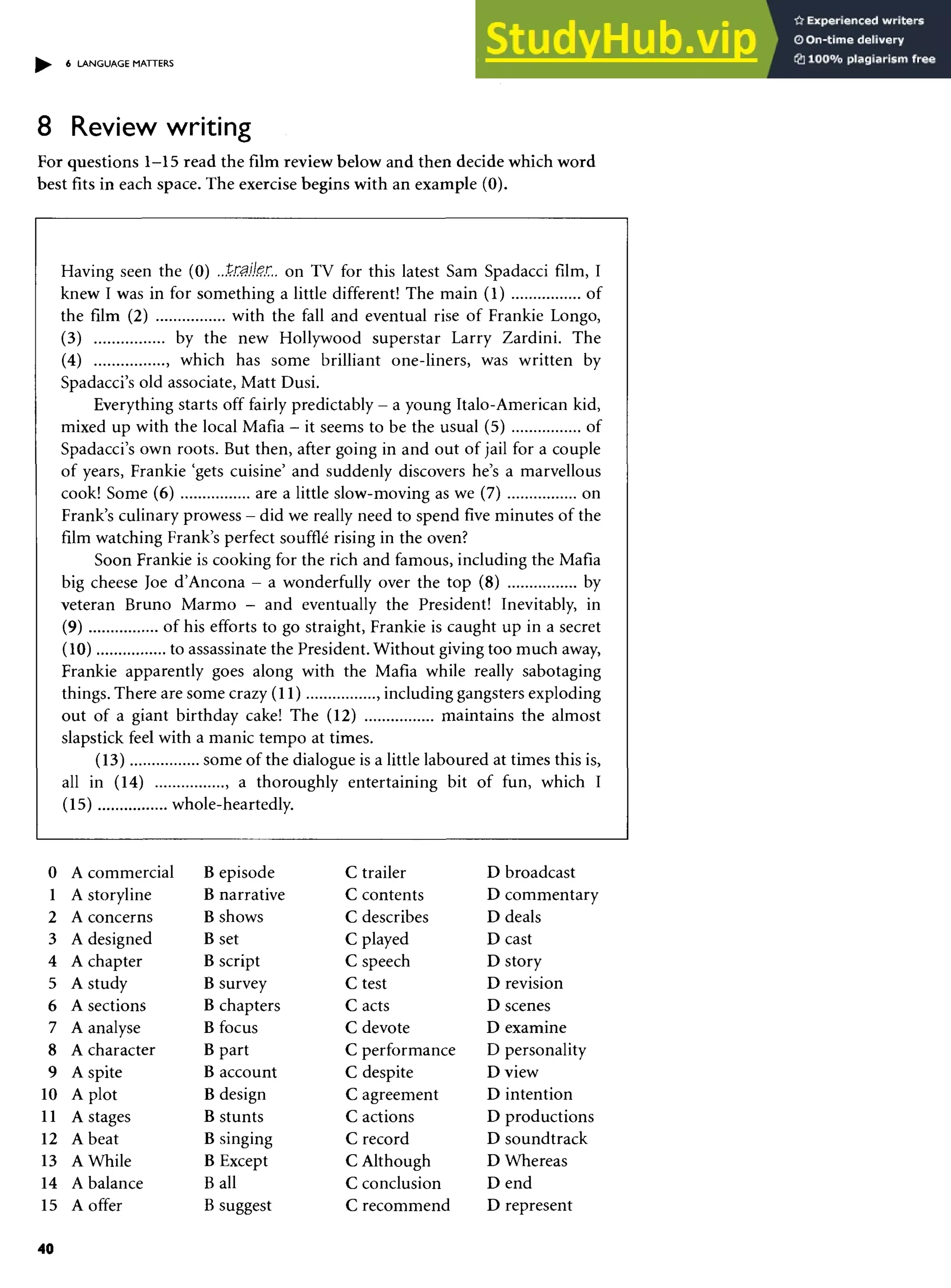 Advanced English C.A.E. Grammar Practice.Pdf