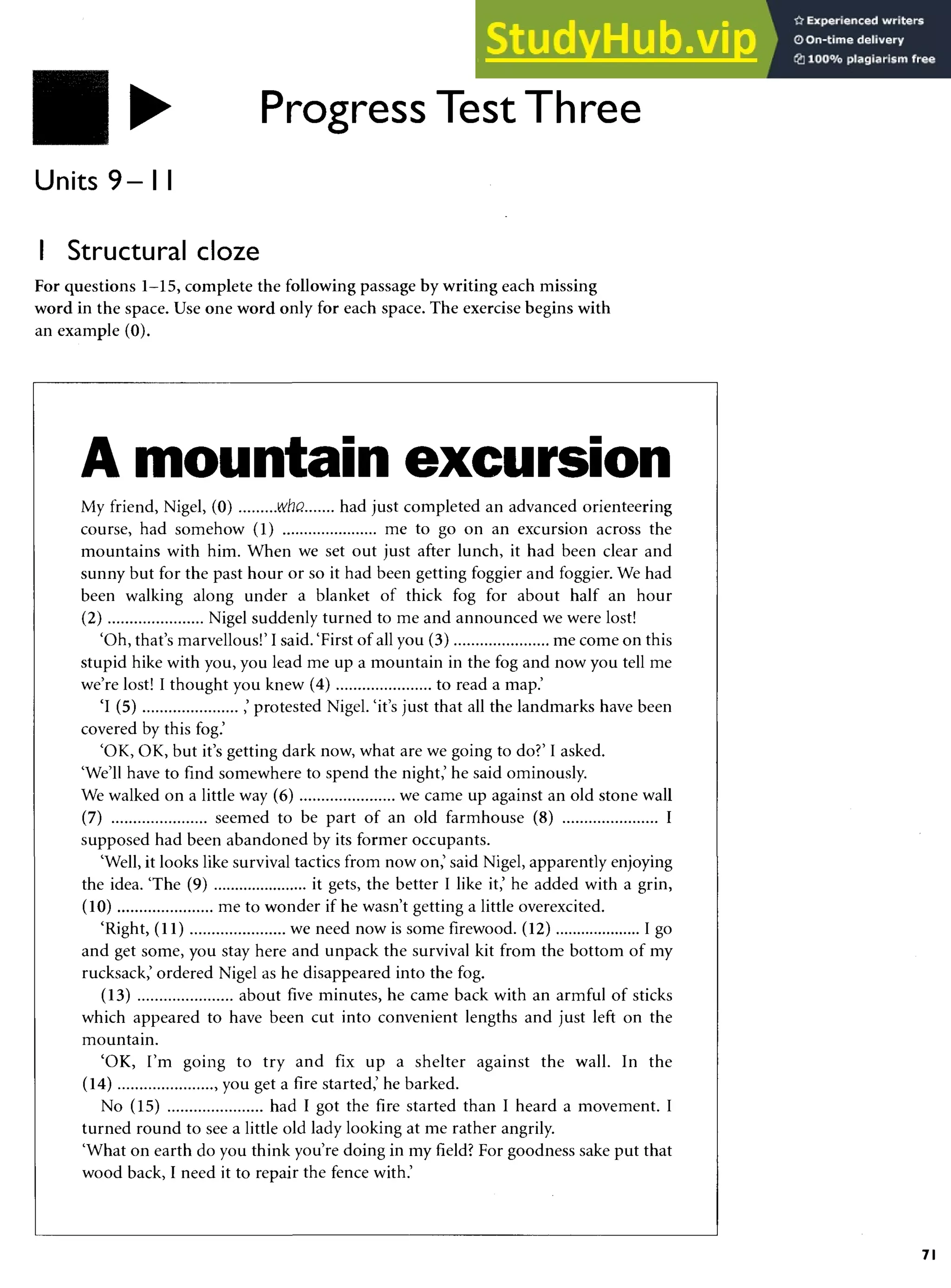 Advanced English C.A.E. Grammar Practice.Pdf