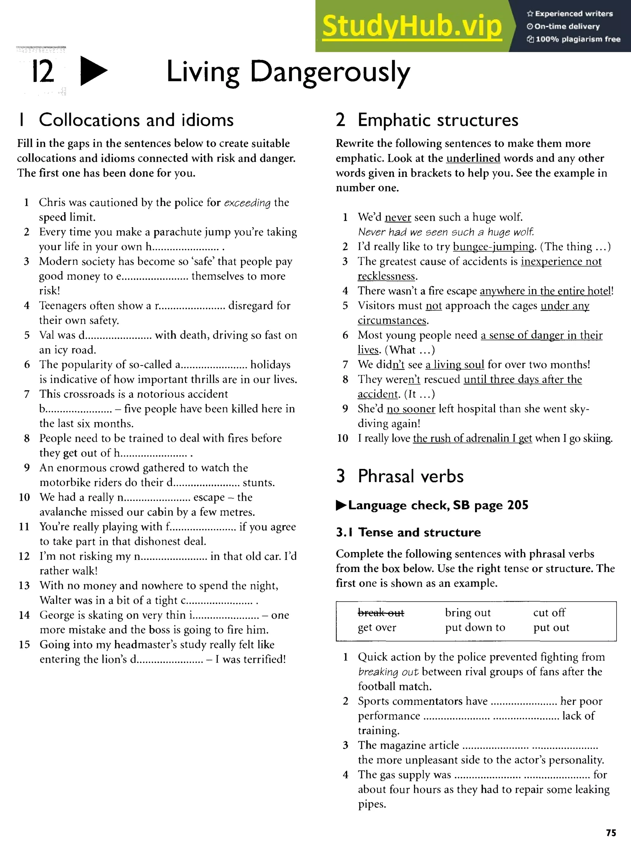 Advanced English C.A.E. Grammar Practice.Pdf