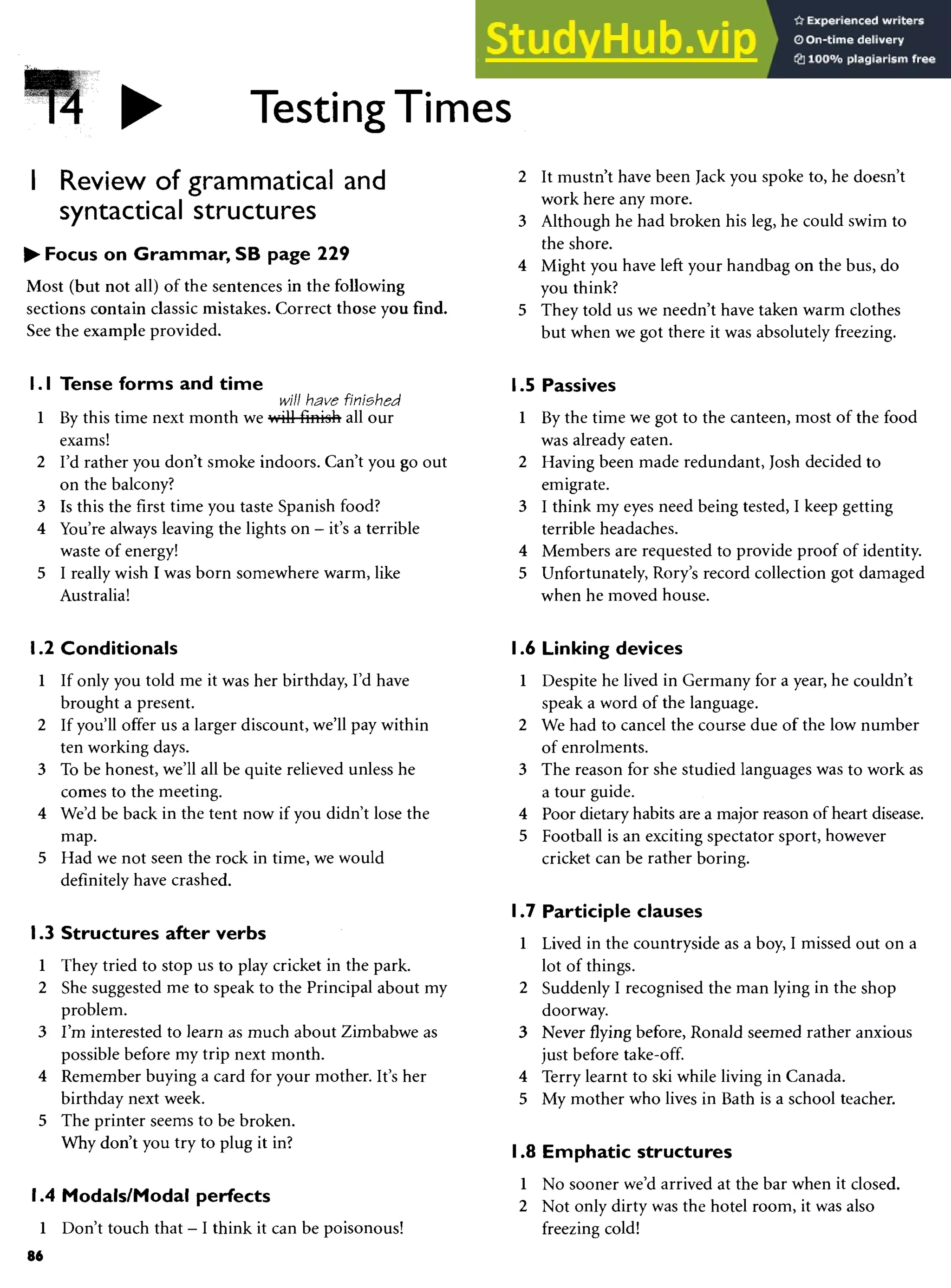 Advanced English C.A.E. Grammar Practice.Pdf