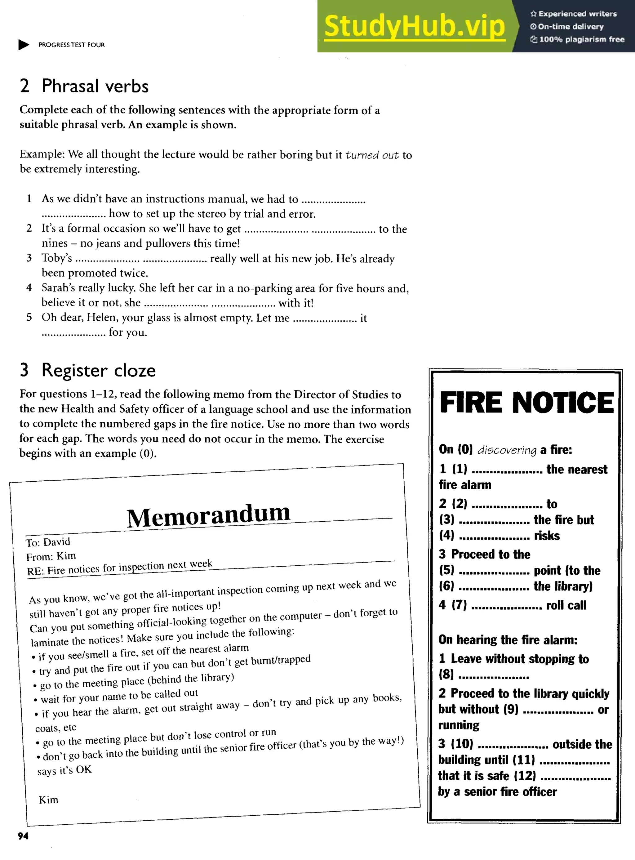 Advanced English C.A.E. Grammar Practice.Pdf