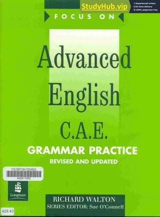 Advanced English C.A.E. Grammar Practice.Pdf