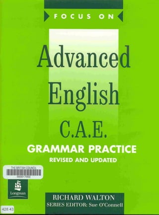 Advanced english cae grammar practice