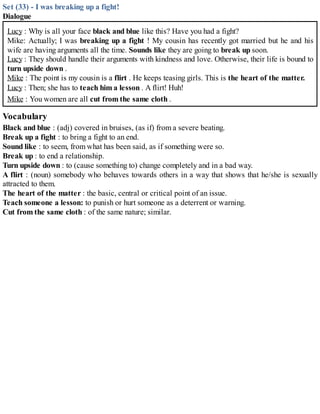 Advanced english conversations | PDF