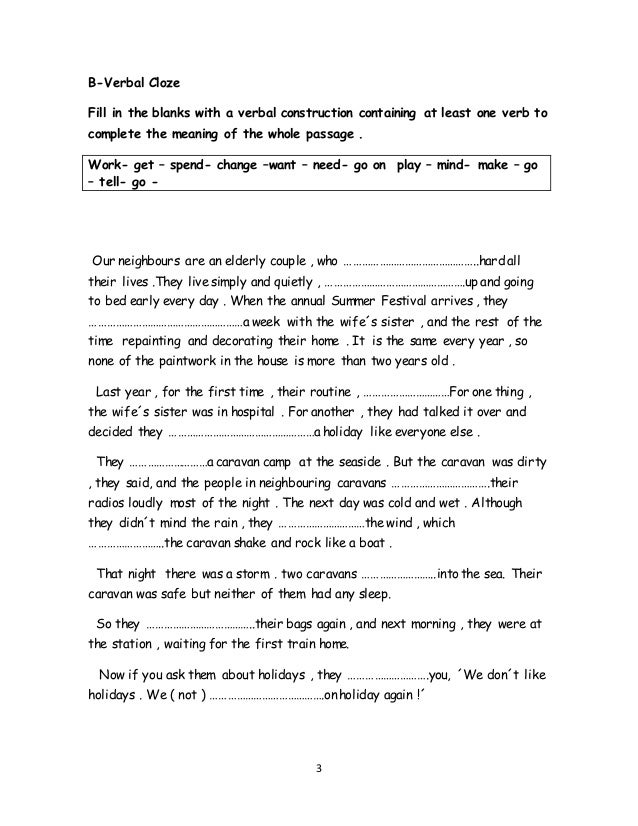 Advanced English Test Use Of English