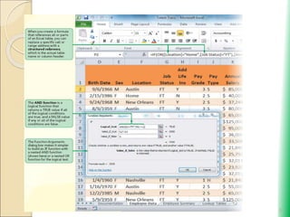 Advanced Excel | PPT