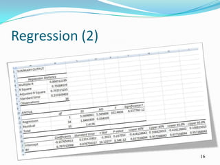 Regression (2)




                 16
 