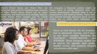 Advanced Excel Features You’ll Learn in Professional Courses in Perth ...
