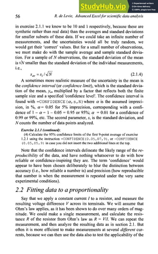 Advanced Excel For Scientific Data Analysis | PDF