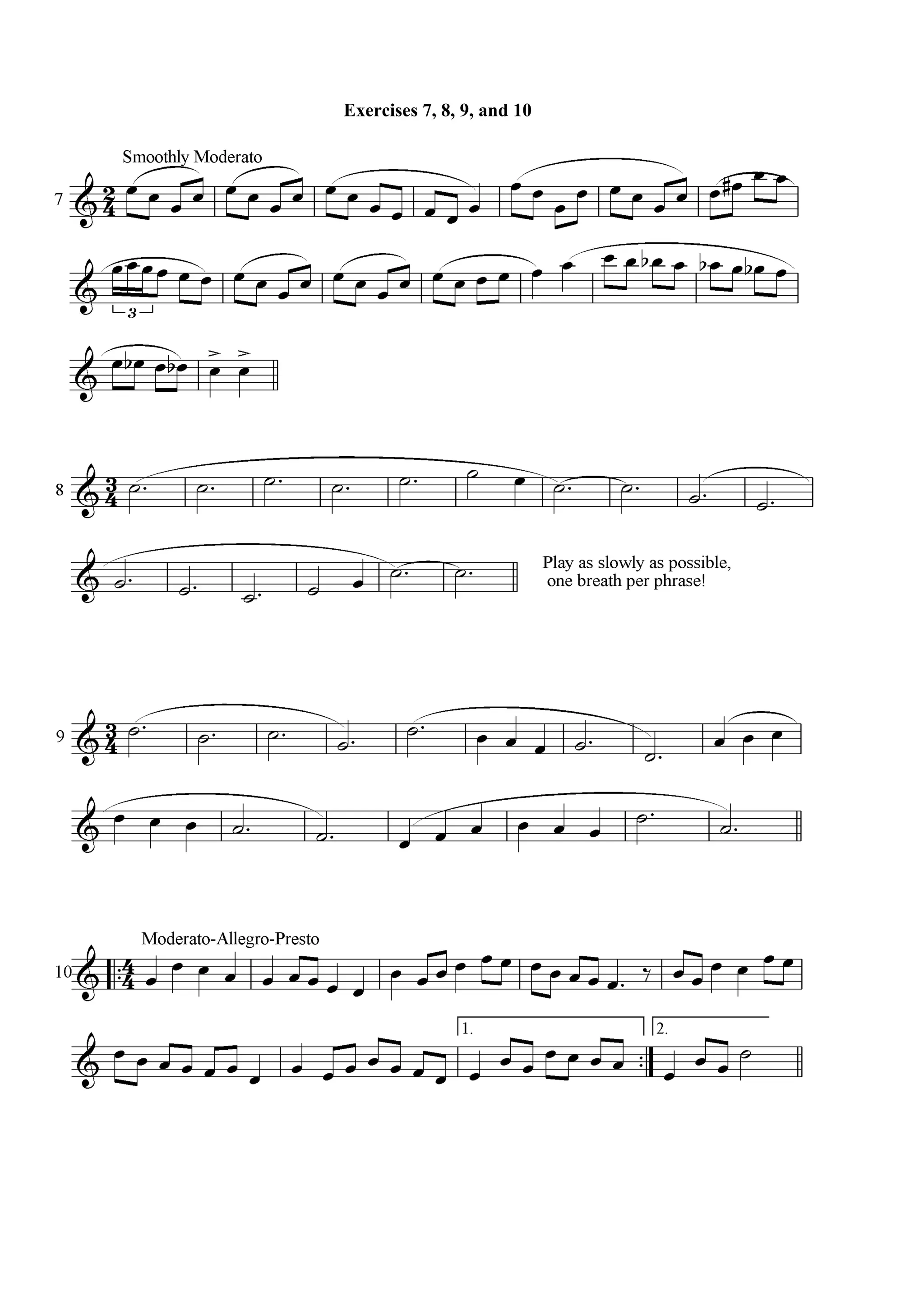 Advanced Exercises for the Chromatic Harmonica | PDF