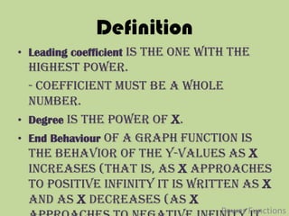 Advanced functions part i | PPTX