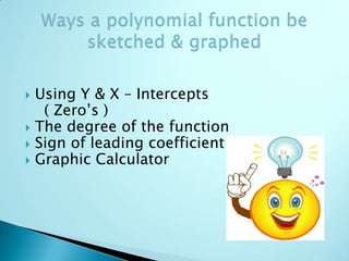 Advanced Functions Unit 1 | PPTX
