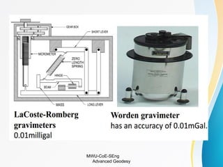 Advanced geodesy for Surveying Engineering | PPTX