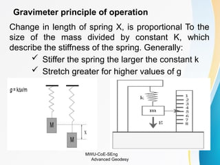 Advanced geodesy for Surveying Engineering | PPTX