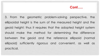 Comprehensive Overview of Earth Height Systems and Their Applications ...