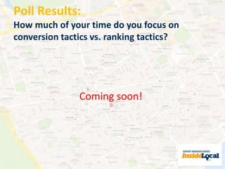 Thanks to our Panelists! 
Casey Meraz 
Ethicalseoconsulting.com 
Phil Rozek 
Localvisibiltysystem.com 
Greg Gifford 
Autorevo.com 
Susan Hallam 
Hallaminternet.com 
 