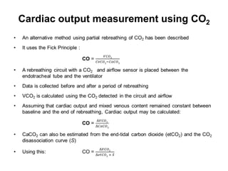 Cardiac output measurement using CO2
 