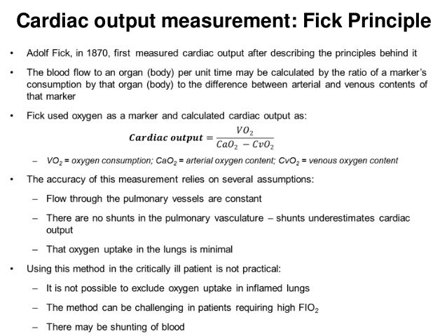 cardiac output