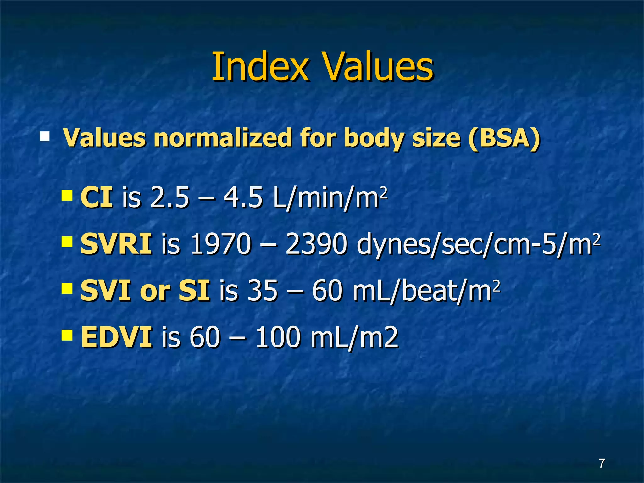 Advanced Hemodynamics | PPT