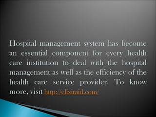 Hospital Management Software 