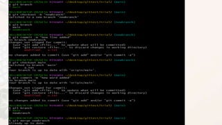 Advanced ICT Tools - Git, Github and other collaborative tools