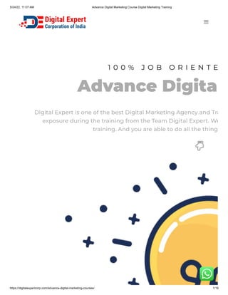 Advance Digital Marketing: Panduan Komprehensif untuk Era Digital yang Dinamis