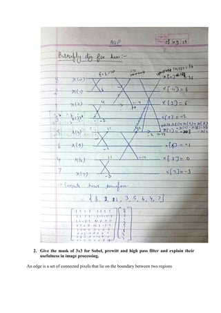 Advanced image processing notes ankita_dubey | PDF