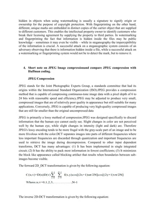 Advanced image processing notes ankita_dubey | PDF