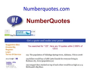 Numberquotes.com 