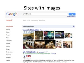 Sites with images 