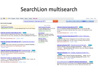 SearchLion multisearch 