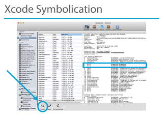Xcode Symbolication
 